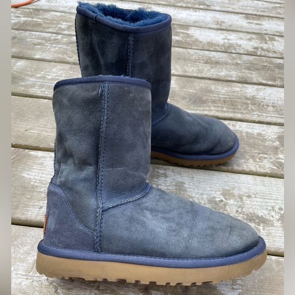 UGG Shoes - UGG navy blue boots size 6